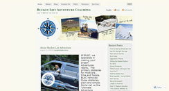 Desktop Screenshot of bucketlistadventure.wordpress.com