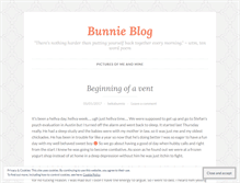 Tablet Screenshot of firebunnie.wordpress.com