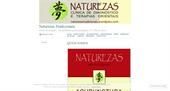 Desktop Screenshot of naturezastradicionais.wordpress.com