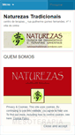 Mobile Screenshot of naturezastradicionais.wordpress.com