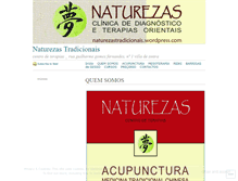 Tablet Screenshot of naturezastradicionais.wordpress.com