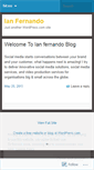 Mobile Screenshot of ianfernand0.wordpress.com