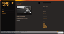 Desktop Screenshot of dincollegede.wordpress.com