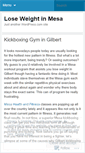 Mobile Screenshot of gilbert775bootcamp.wordpress.com