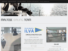 Tablet Screenshot of maltesesailingteam.wordpress.com