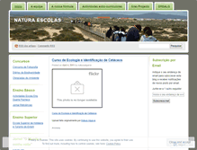 Tablet Screenshot of escolanatura.wordpress.com