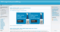 Desktop Screenshot of chicagoismynewblog.wordpress.com