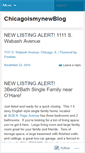 Mobile Screenshot of chicagoismynewblog.wordpress.com
