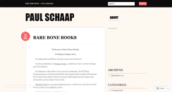 Desktop Screenshot of paulschaap.wordpress.com