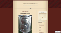 Desktop Screenshot of cyclecollection.wordpress.com