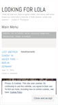 Mobile Screenshot of lookingforlola.wordpress.com