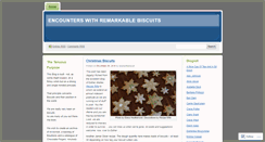 Desktop Screenshot of biscuitencounters.wordpress.com