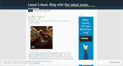 Desktop Screenshot of lastarsmusic.wordpress.com