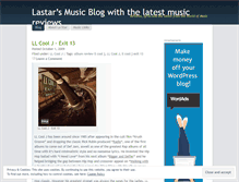 Tablet Screenshot of lastarsmusic.wordpress.com