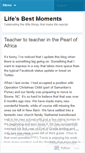 Mobile Screenshot of lifesbestmoments.wordpress.com