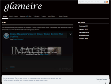Tablet Screenshot of glameire.wordpress.com