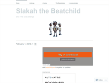 Tablet Screenshot of beatchild.wordpress.com