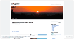 Desktop Screenshot of pattygozzy.wordpress.com