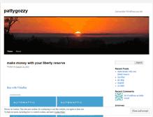Tablet Screenshot of pattygozzy.wordpress.com