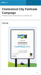 Mobile Screenshot of chelmsfordfairtrade.wordpress.com