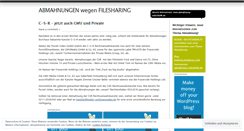 Desktop Screenshot of karmannboden.wordpress.com