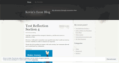 Desktop Screenshot of kevinseconblog.wordpress.com