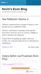 Mobile Screenshot of kevinseconblog.wordpress.com