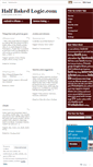 Mobile Screenshot of halfbakedlogic.wordpress.com