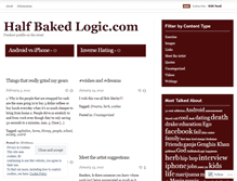 Tablet Screenshot of halfbakedlogic.wordpress.com