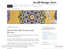 Tablet Screenshot of inallthingslove.wordpress.com