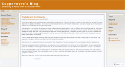 Desktop Screenshot of copperwyre.wordpress.com