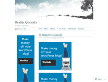 Tablet Screenshot of bquezadaprf512.wordpress.com