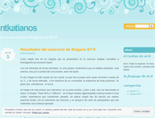 Tablet Screenshot of ntkatianos.wordpress.com