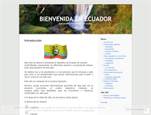 Tablet Screenshot of ficheecuador.wordpress.com