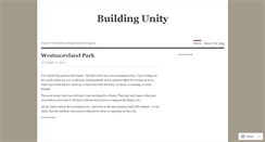 Desktop Screenshot of buildingunity.wordpress.com