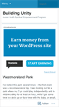 Mobile Screenshot of buildingunity.wordpress.com