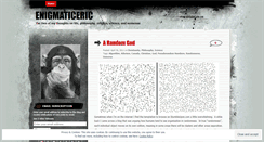 Desktop Screenshot of enigmaticeric.wordpress.com