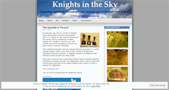 Desktop Screenshot of knightsinthesky.wordpress.com