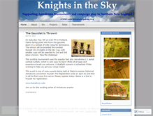 Tablet Screenshot of knightsinthesky.wordpress.com