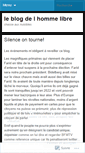 Mobile Screenshot of leblogdelhommelibre.wordpress.com