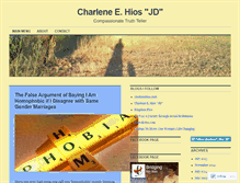 Tablet Screenshot of charlenehios.wordpress.com