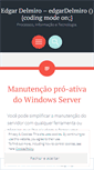 Mobile Screenshot of edgardelmiro.wordpress.com