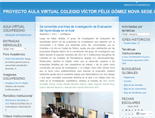 Tablet Screenshot of colvifegono.wordpress.com