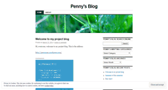 Desktop Screenshot of pennyyan17.wordpress.com