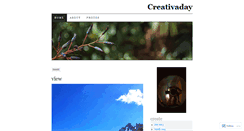 Desktop Screenshot of creativaday.wordpress.com