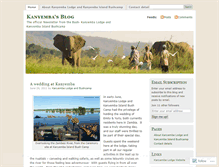 Tablet Screenshot of kanyemba.wordpress.com