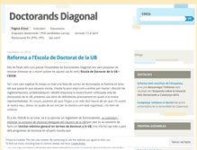 Tablet Screenshot of doctorandsdiagonal.wordpress.com