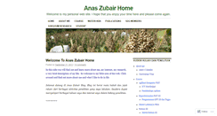 Desktop Screenshot of anaszu.wordpress.com