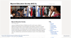 Desktop Screenshot of mesinstitutions.wordpress.com