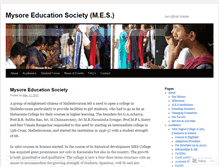 Tablet Screenshot of mesinstitutions.wordpress.com